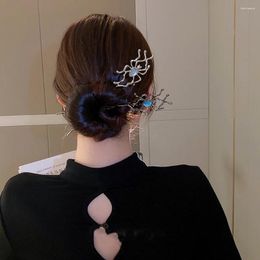 Hair Clips Hollow Spider Hairpins For Women Girls Bangs Pin Rhinestone Barrettes Halloween Gift Alloy Ornament Hairwear Accessories