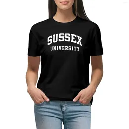 Women's Polos Sussex University - Of T-shirt Animal Print Shirt For Girls Tops Summer Clothing