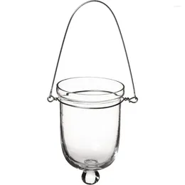Candle Holders Hanging Votive Jar Clear Candles For Wedding Table Decoration Set Of 24 Children's Birthday Holder Home