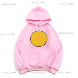 Winter Cotton Liner Smile Face Simple Drawdrew Hoodies Men Sweatshirts Causal Hot Plain High Draw Hoodie Quality Popular Soft Streetwear Young Man Boy 2834