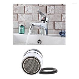 Kitchen Faucets Chromed 24mm Brass Adjustable Swivel Water Saving Tap Nozzle Spout Aerator M24 F Dropship