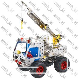 CNC Factory Sales Stainless Steel Metal Outdoor Engineering Toy Car Can Be Used for Hanging Things Outdoor with Magnetism and Automatic Stitching 885