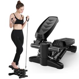 Indoor mini Treadmill Steppers Pedal Household Quiet Stair Climbers Home Fitness Equipment for Lose Weight Leg Slimming 240416