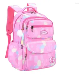 Storage Bags Girl Children Backpack School Bag Back Pack Pink For Kid Child Teenage Schoolbag Primary Kawaii Cute Waterproof Little Class