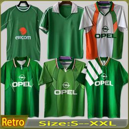 Ireland retro shirt soccer jersey 1990 1992 1996 1997 home classic vintage Irish McGRATH Duff Keane STAUNTON HOUGHTON McATEER football shirts 2002 1994