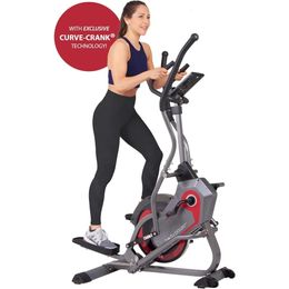 2 in 1 Elliptical Stepper Machine for Home Fitness Patented HIIT Training Ergonomic Yr Cardio Resistance 240416