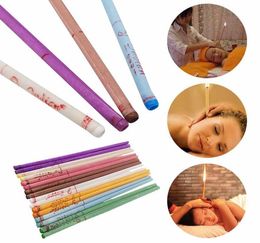 sandalwood ear candle traditonal indian fragrance ear candle massage detox beauty help to soft wet skin tcm therapy 8 colors4866150