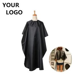 new 1pc Waterproof Hair Cutting Cloth Salon Barber Cape Hairdressing Hairdresser Apron Haircut Cape Hair Styling Design Suppliesbarber cape hairdressing
