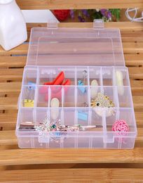 24 Compartments Storage Plastic Box Pill Cases Organiser Jewellery Candy Storage Box Medicine Box Storage Case Container6142332