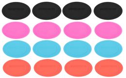 50mm 54mm 56mm 58mm multiple sizes Colours round 3M selfadhesive silicon nonslip coaster rubber base sticker for skinny tumbler7268994