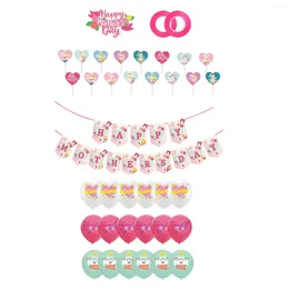 Party Decoration Mother's Day Banner Set Mothers Gifts Balloon Decorations For Supplies Festival Ceiling Mantels Front Door