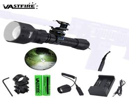 Uf1405 350lm zoo Boy Scout 500 yard white tactical hunting torch key rail mounted gun Lim 1 mode6128879