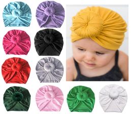 New Kids Turban Hat Toddler Kids Boy Girl India Caps Lovely Cotton Soft Beanie Hat Spring Summer Autumn Cap For Children9783003