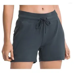 Men's Suits Lemon Yoga Shorts Lady Outdoor Tennis Fitness Running Short Pants Lycra Material High Elasticity Quick-drying Ventilation