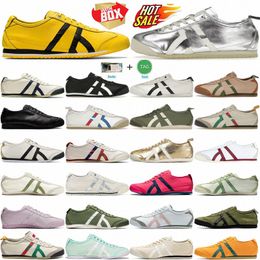 Designers Shoes trainers 66 running Japan Mens Womens tiger Shoe kill bill silver off birch Black White Blue green Red Yellow Beige burgundy gold crea D69X#