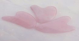 Aventurine Jade Gua Sha Face Massage Tool Massager Guasha Skin Care Facial Beauty Tools Quartz Pink Guasha Natural Stone Healing R9385272