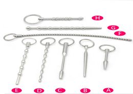 Metal Penis Plug Stainless Steel Urethral Dilator Catheter Cock Rings Male Masturbator Sex Toys Adult Products For Men A3126765468