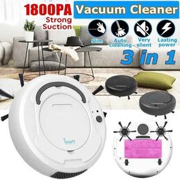 Vacuum Cleaners BOWAI USB Charging Automatic Robot Cleaner Intelligent Sweeping Wet and Dry Cleaning Machine Household Q240430