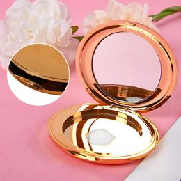 Storage Bottles DIY Blush Box With Mirror Foundation Portable Empty Cosmetics Palette High Light Powder Compact