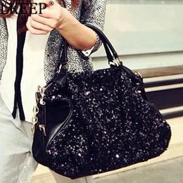 Shoulder Bags Diamonds Sequins Luxury Handbags Women Designer Tote Women's Handbag Bag Bolso Mujer For 2024