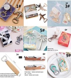 Anchor Beer Bottle Opener Wedding Favors Gifts Vintage Antique Style Nautical Ships Boat Styles Airplane Baby Poppin Shower Baptis2069961