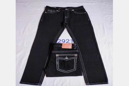 NEW Men039s True Jeans Mens Robin Rock Revival religion Jeans Crystal Studs Denim Pants Designer Trousers tr size 3040 M294539588