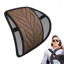 Pillow Lumbar Support Car Driving Seat Ergonomic Backrest Ventilated Lower Back