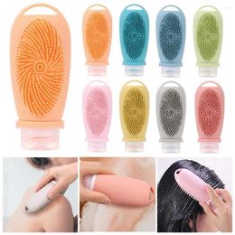 Storage Bottles 100ML Dispensing Bottle Silicone Travel Leak Proof Refillable Liquid For Cosmetic Shampoo Lotion Container