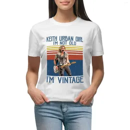 Women's Polos RetroUrban Girl I'm Not Old Vintage T-shirt Tees Cute Tops Female Clothing Tight Shirts For Women
