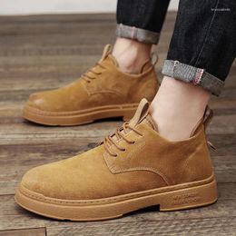 Casual Shoes Golden Sapling Classics Men's Flats Leisure Work Shoe For Men Retro Tactical Footwear Male Loafers Zapatos Hombre