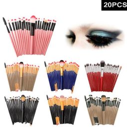 20Pcs Cosmetic Makeup Brushes Set Powder Foundation Eyeshadow Eyeliner Lip Brush Tool Brand Make Up Brushes beauty tools pincel ma5880059