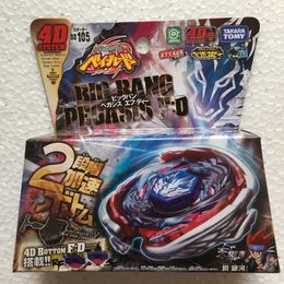 4D Beyblades Takara Tomy Japan Beyblade BB105 Big Bang Pegasus F D System Rotating Top Toy Q240430