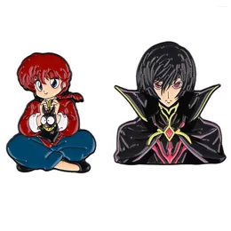 Brooches Anime Enamelled Pins Cool Character Backpack Clothing Lapel Badges Fashion Jewellery Accessories Souvenir Gifts