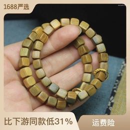 Strand Green Sandalwood Square Sugar Bracelet Yin And Yang Ring Flexible Wholesale