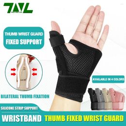 Wrist Support 1PC Wristbands Thumb Fixed Protection Brace Sprain Forearm Splint Band Strap Gym Fitness Training Gear