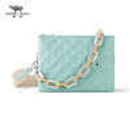 Kids Bags Luxury Brand New Women's Bag Old Flower Embossed Lambskin COUSSIN Small Handbag Shoulder Bag M22394