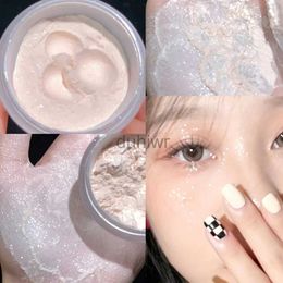 Body Glitter Highlighter Powder Body Glitter Powder Shimmer Contour Blush Sparkling Makeup for Face Eye Body Highlight Makeup d240503