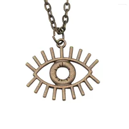 Pendant Necklaces 1pcs Eye Necklace Materials Jewellery For Woman Crafts Chain Length 43 5cm