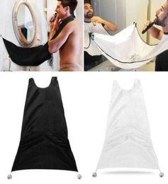 Man Bathroom Apron Black Beard Apron Hair Shave Apron for Man Waterproof Floral Cloth Household Cleaning Protecter gift 8534545