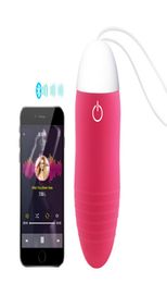 EggsBullets Vibrator Bluetooth Wireless Sex Toy Android Smart App Remote Control Mini Lovely Egg Products5462340