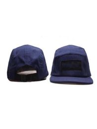 Fashion 5 Panel Snapback Caps Men Women Hats Designer Hat Adjustable Strapback Casquette Sports Baseball Cap Black Camo HighQuali3695223