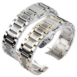 Watch Bands Tissot 1853 Couturier T035 14/16/17/18/22/24mm womens curved end stainless steel strap Q240430