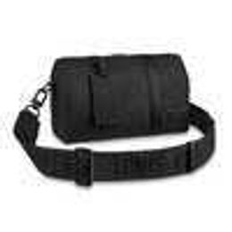 Kids Bags Luxury Brand Men's Bag CITY KEEPALL Grained Cowhide Zipper Black Classic Practical One Shoulder Crossbody Bag M59255