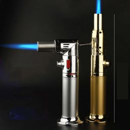 Refillable Butane Without Gas Torch And Torch Flame 90 Rotatable Without Gas Torch Lighter