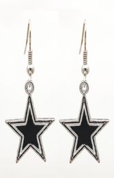 Fashion latest design sports series fivepointed star earrings Europe and the United States fashion charm Jewellery whole3157289