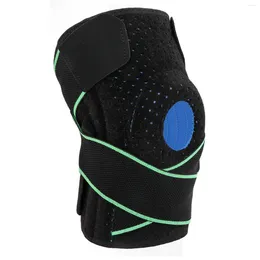 Waist Support Knee Pad Brace Adjustable Hook And Loop Paste Tightly Breathable Soft Comfortable OK Fabric For Cycling