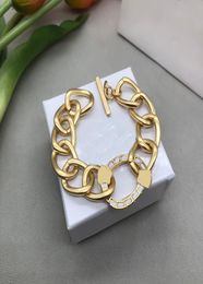 Designer Necklaces Set Bracelet For Women Big Chain Luxury Jewellery Gold Necklace Bracelets Head Mens Brands V Wedding Hip Hop Box 5155217