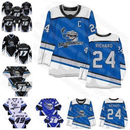 CeoDanbury Trashers Jersey 49 Brent Gretzky GALANTE Brad Wingfield Rumun Ndur Luke Sellars Regan Kelly Mike Rupp Scott Stirling Jon Mirasty FLY