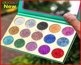 Original Docolor Eyeshadow Palette Makeup Glitter 15 Colours Heat Eye Shadow Palette Ultra Shimmer Face Beauty Cosmetics shipp293f84956512