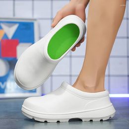 Walking Shoes 2024 Kitchen Anti-slip Waterproof Rain Anti-oil Lazy People A Slip-off Not Tired Feet Wear-resistant Casual Chef